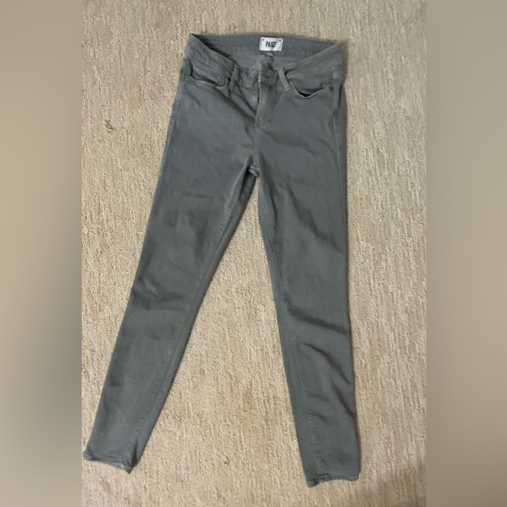 EUC Paige Verdugo Skinny Ankle Jeans